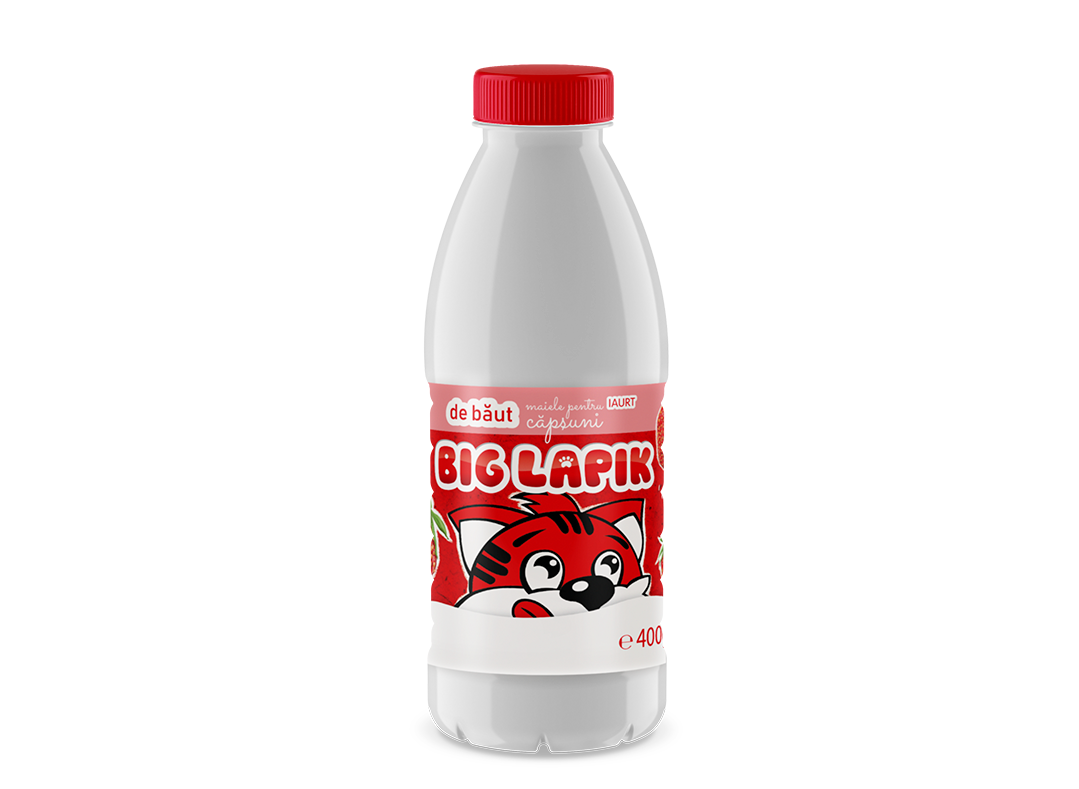 Йогурт питьевой Big Lapik клубничный