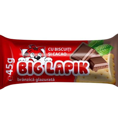 Сырок глазированный С ПЕЧЕНИЕМ И КАКАО