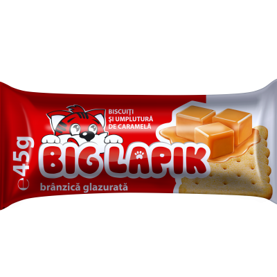 Сырок глазированный С КАРАМЕЛЬЮ И ПЕЧЕНИЕМ