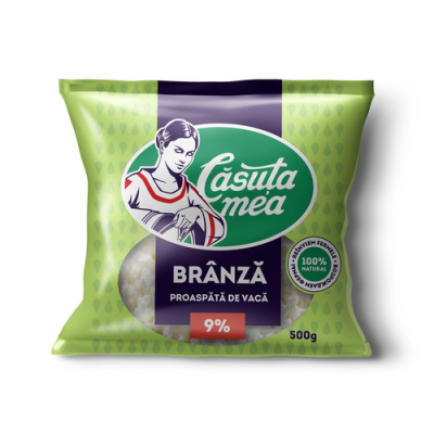 Творог Căsuța Mea 9% 500г