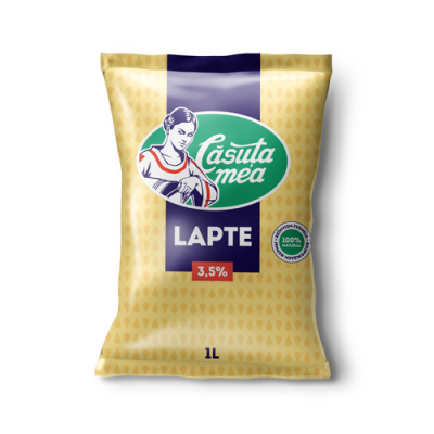Молоко Căsuța Mea 3,5% 1л