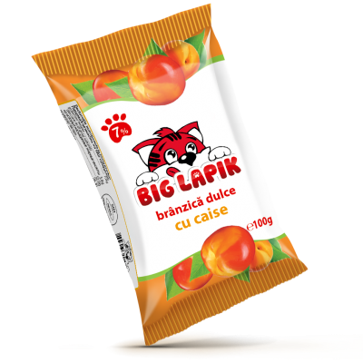 Сырок сладкий Big Lapik с курагой