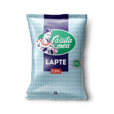 Молоко Căsuța Mea 2,5% 1л