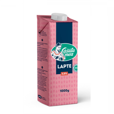 Молоко Căsuța mea 3,5% UHT