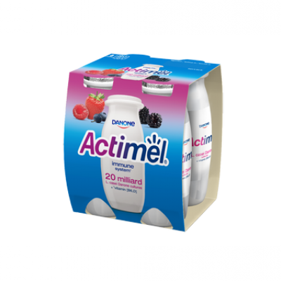 Актимель, Йогурт Питьевой Лесные Ягоды, 100г