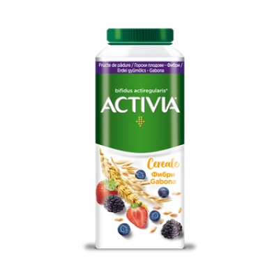 Активия питьевая со злаками и лесными ягодами, 320г