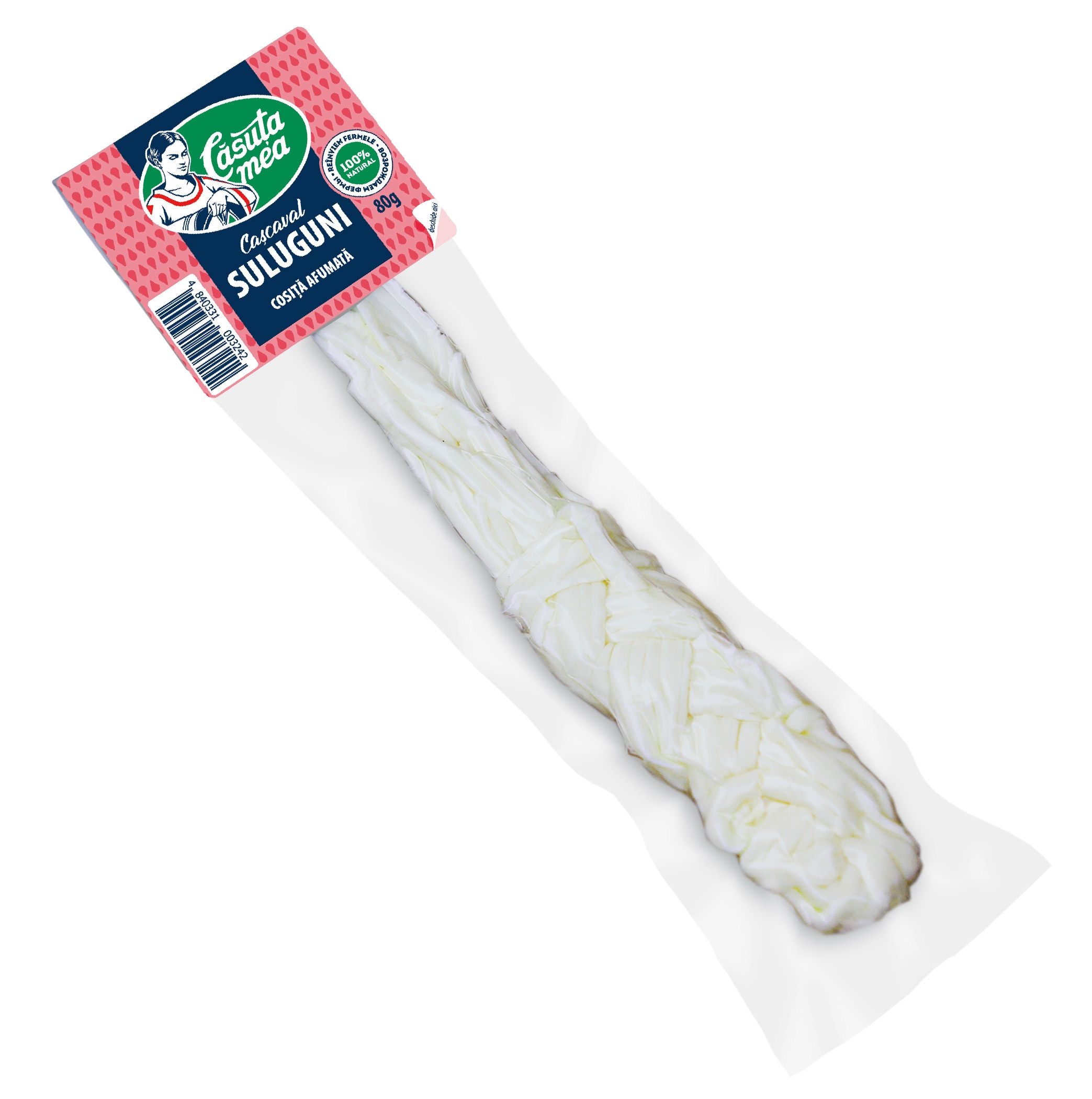 Сыр СУЛУГУНИ косичка, 80г