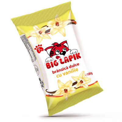 Сырок сладкий  Big Lapik ванильный