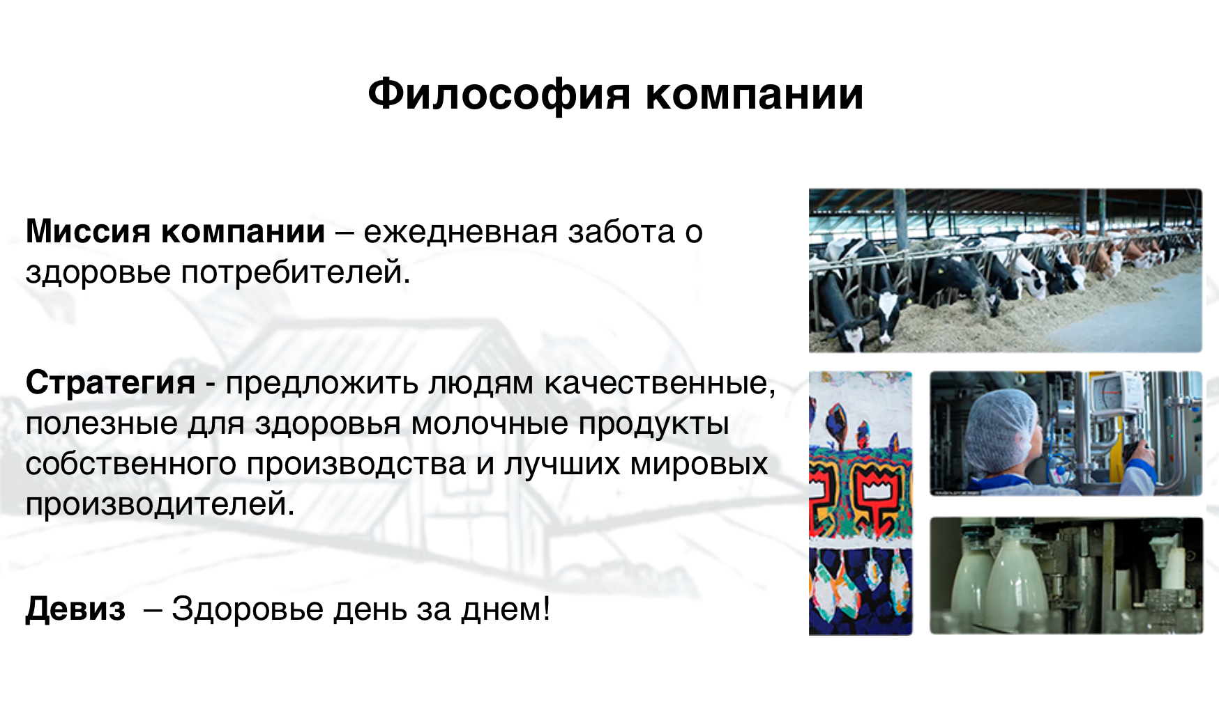 Философия компании Lapmol